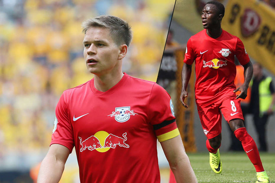 Dominik Kaiser (li.) und Naby Keita fallen aus.