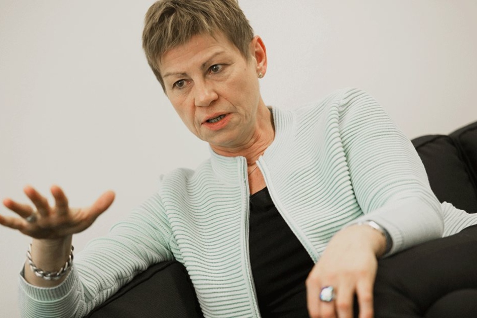 Berlins Sozialsenatorin Elke Breitenbach (Die Linke) .