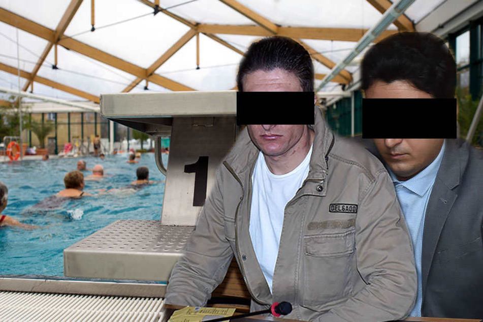 Ahmad A. (l.) und Saeed A. wurden zu sechs Monaten Freiheitsstrafe verurteilt.