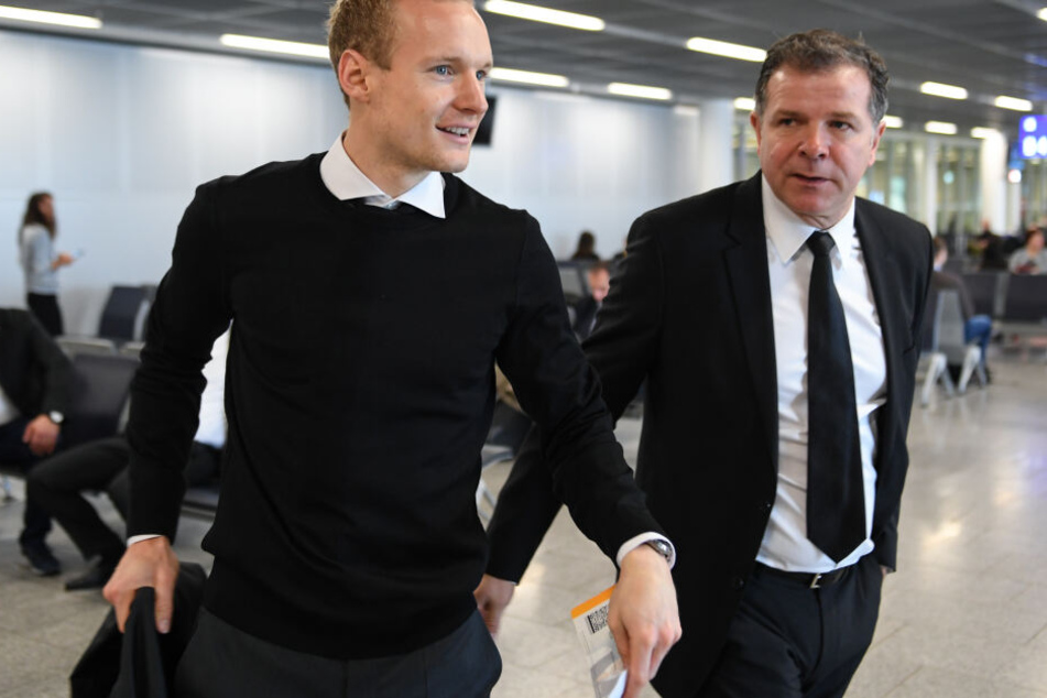 2010 sorgte Andy Möller (Re.) - damals noch in Diensten der Offenbacher Kickers - für den Transfer von Sebastian Rode zur Eintracht.