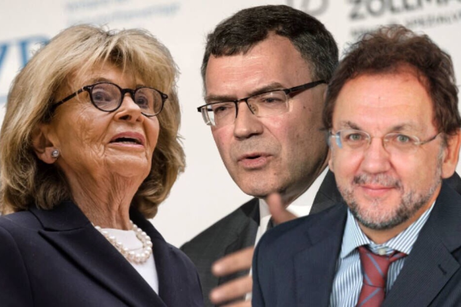 Charlotte Knobloch, Präsidentin der Israelitischen Kultusgemeinde München, Staatskanzleichef Florian Herrmann (CSU) und Journalist Heribert Prantel werden an der Diskussion beteiligt sein. (Bildmontage)