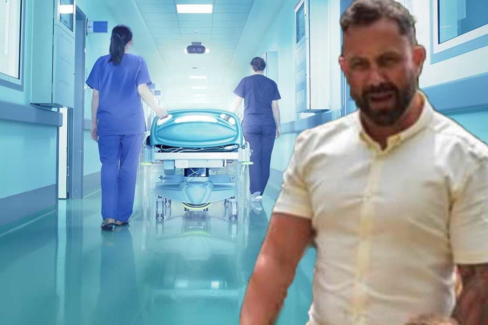 Monatelang wurde David Braham (re.) im Krankenhaus behandelt.
