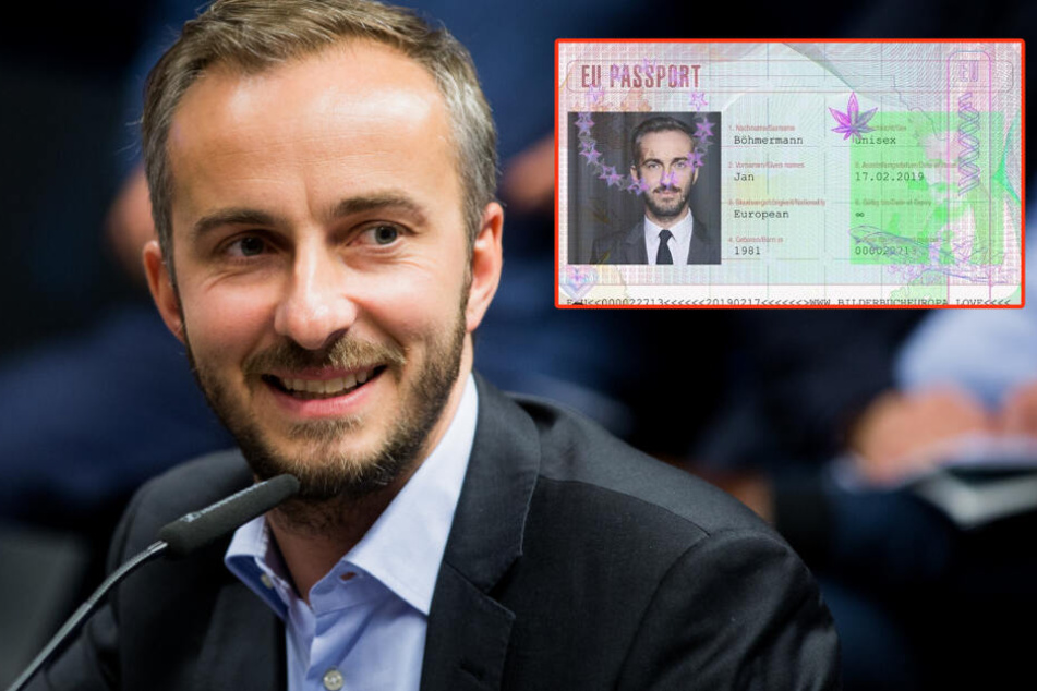 So sieht der erfundene EU-Pass aus.