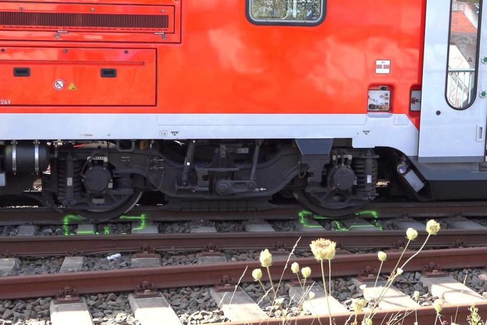 Am Montag war im Bahnhof Groß-Rohrheim der Wagon eines Regionalexpresses entgleist.