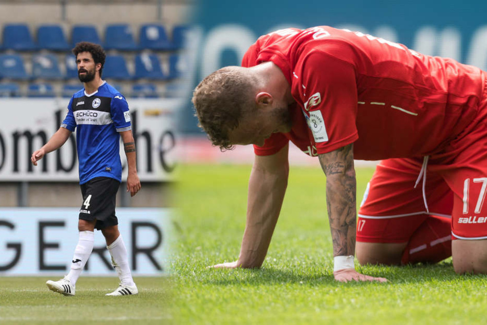 Sollten Angebote für Nils Teixeira (links) und Christoph Hemlein kommen, könnte die Zeit beim DSC bald enden.