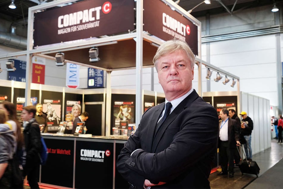 Jürgen Elsässer (61), Chef des COMPACT-Magazins.