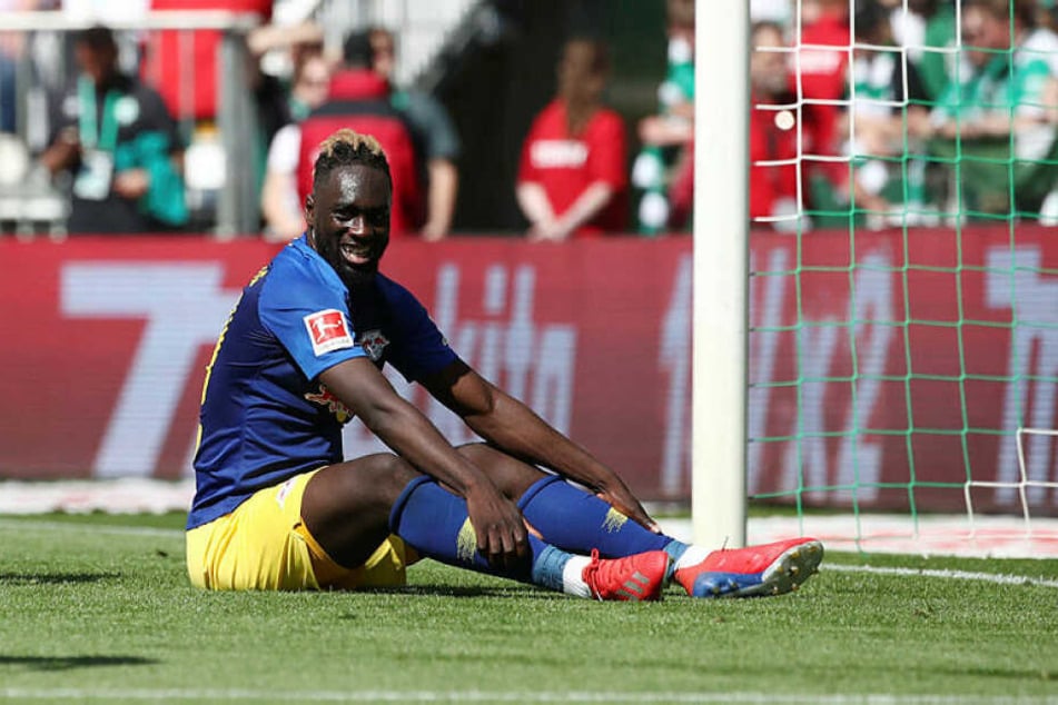 Stürmer Jean-Kévin Augustin blieb in seinen 70 Minuten absolut unauffällig und wird vermutlich das vorerst letzte Mal für RB auf dem Platz gestanden haben.