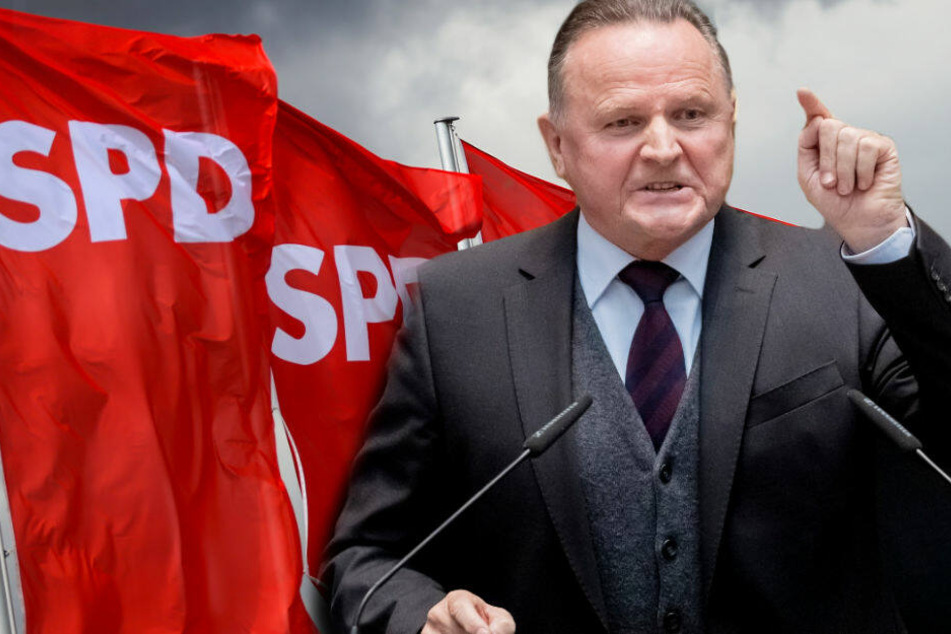 Georg Pazderski sorgte mit seiner Rede für Empörung. (Bildmontage)