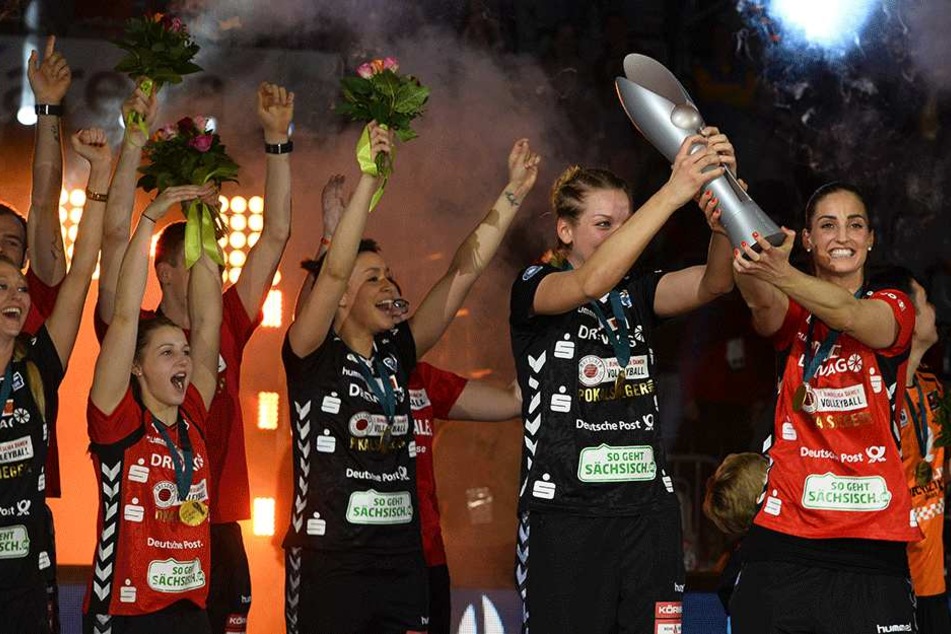 In der vergangenen Saison gewann der DSC das Pokalfinale gegen Stuttgart.
