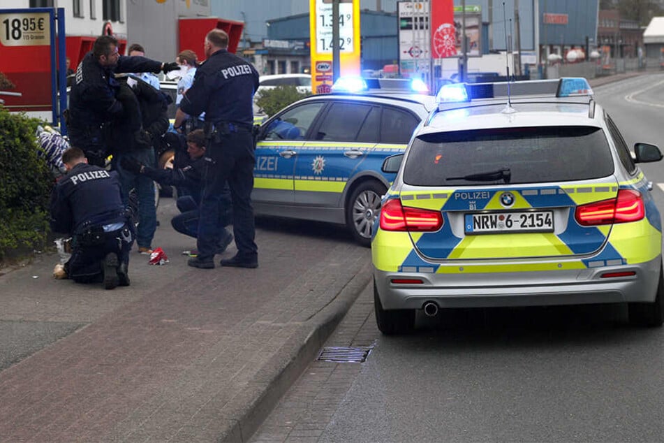 Die Polizei Bielefeld nahm Vitali N. schließlich fest.