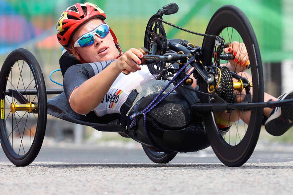 Immer am Limit: Bei den Paralympics in Rio fuhr die Leistungssportlerin ganz vorn mit.