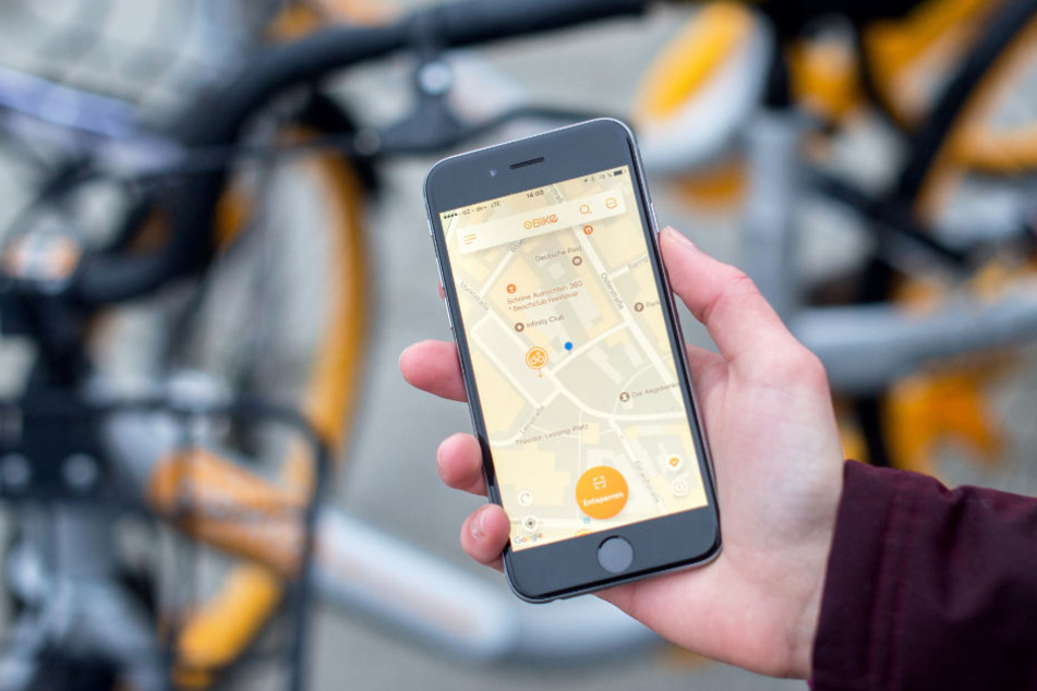 Die Sharing-Funktion der Obike-App soll ein Sicherheitsproblem gehabt haben.