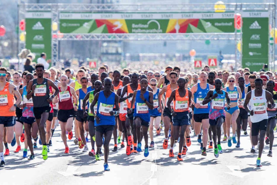 Startschuss für den 28. Berliner Halbmarathon.