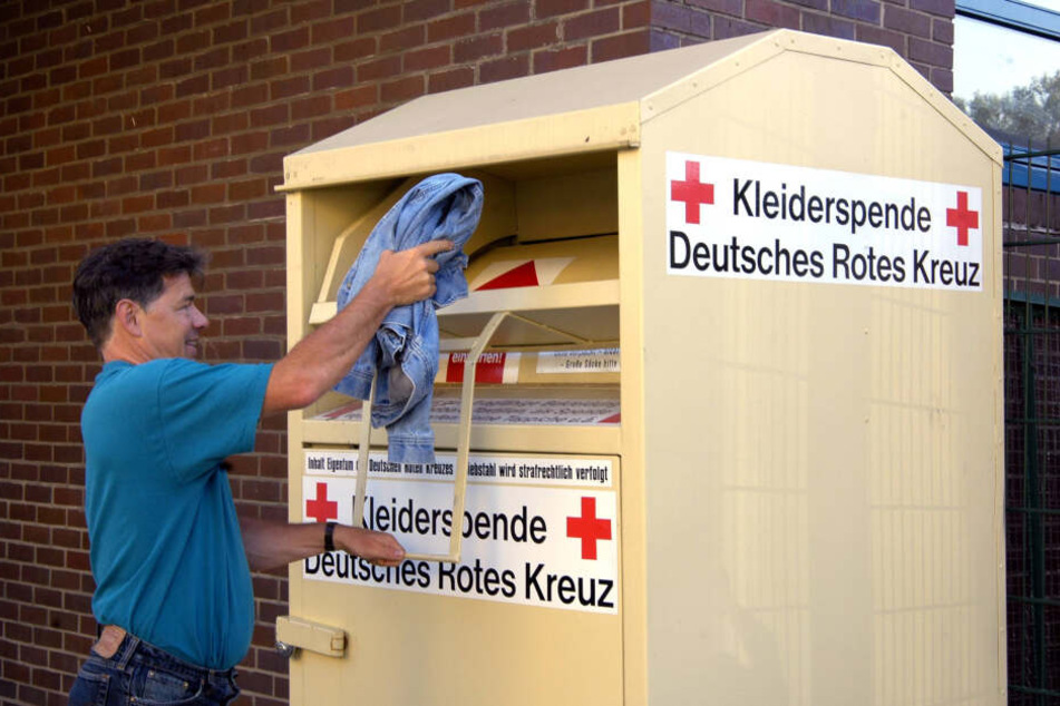 Die Straßensammlung von Altkleidern wird in Hohenstein-Ernstthal immer weniger genutzt, die Leute nutzen lieber Container.