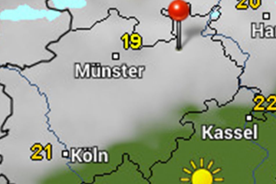Wolken ziehen über OWL auf.