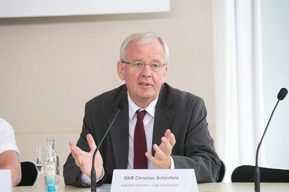 Sachsens Diakonie-Chef Christian Schönfeld (59).