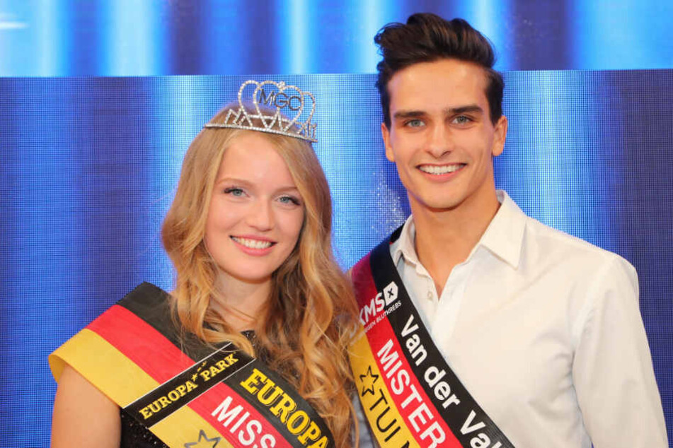 Sie sind Mitteldeutschlands Schönsten: Theresia Weidemann und Pascal Unbekaun.