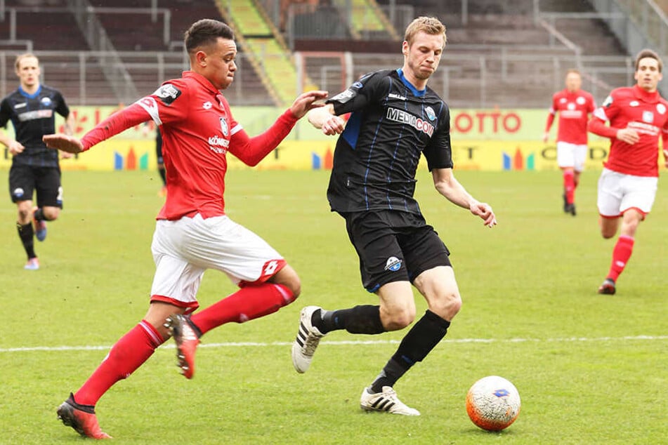 Thomas Bertels war gegen die zweite Mannschaft von Mainz bis zur 32. Minute dabei.