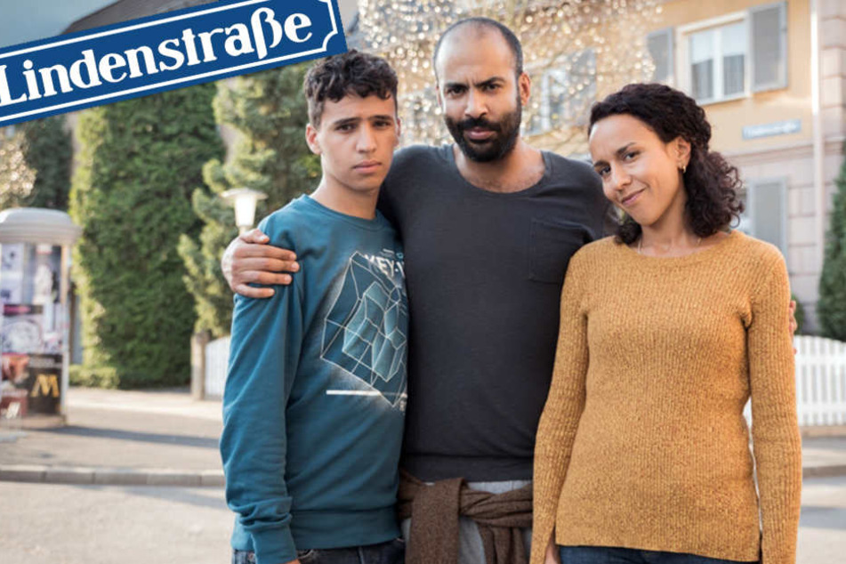 Dunja Dogmani und der gebürtige Düsseldorfer Ayman Cherif reisen in der "Lindenstraße" an. Mohammed Issa (li.) ist schon länger dabei.