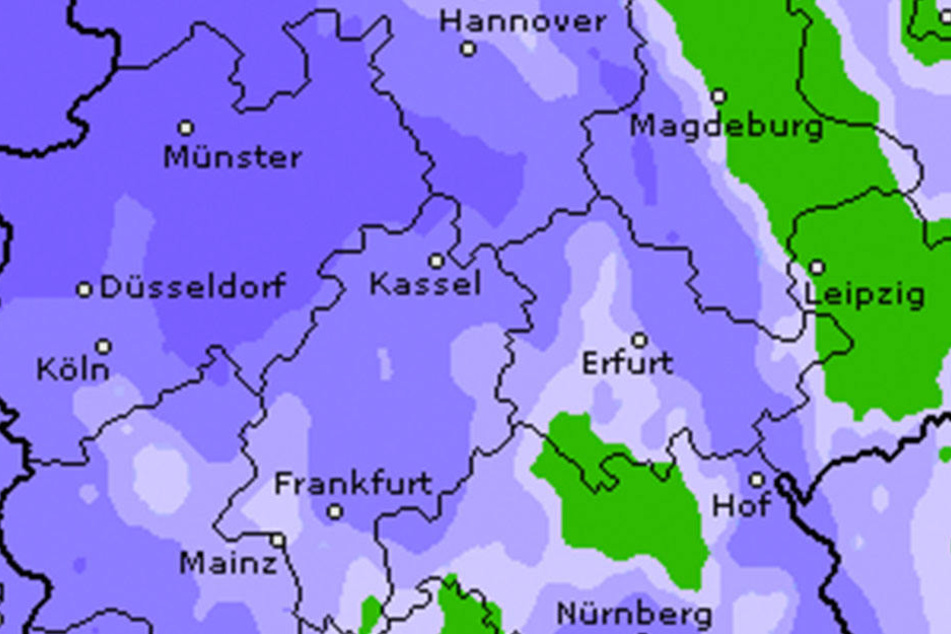 Grade zum Start und zum Ende der Woche sind dichte Wolkendecken dominierend.