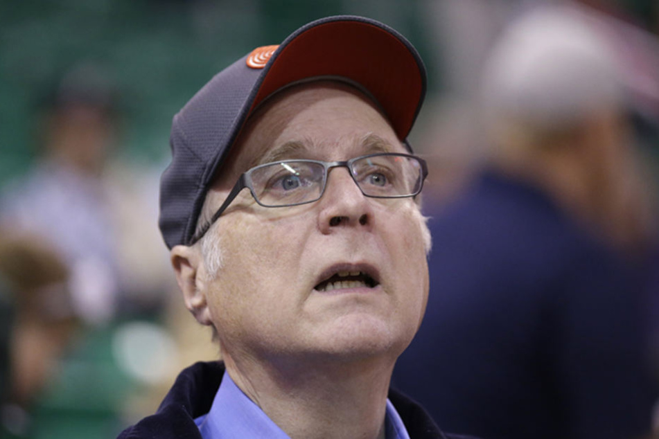 Microsoft-Mitgründer und Besitzer des Basketball-Teams Portland Trail Blazers, während eines Vorsaison-Spiels gegen Utah Jazz.
