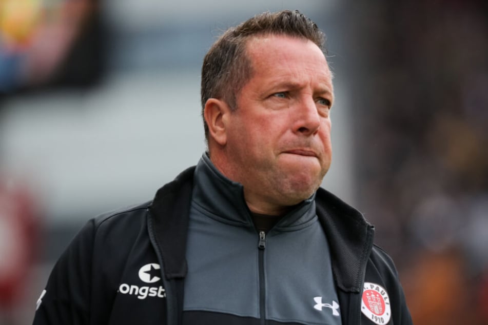 Trainer Markus Kauczinski kann seine Enttäuschung nicht verbergen.