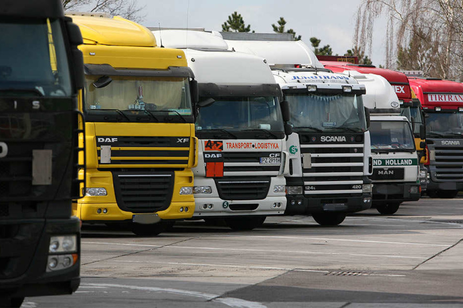 Während der Fahrer des Sattelzuges schlief, machten sich die Diebe über dessen Ladung her (Symbolfoto).
