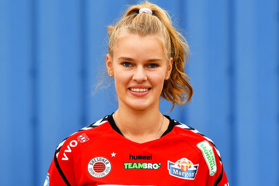 DSC-Mittelblockerin Camilla Weitzel.