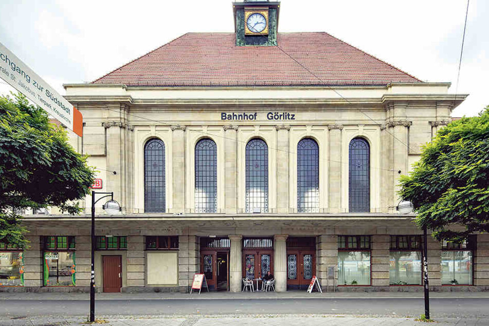 Der Bahnhof in Görlitz.