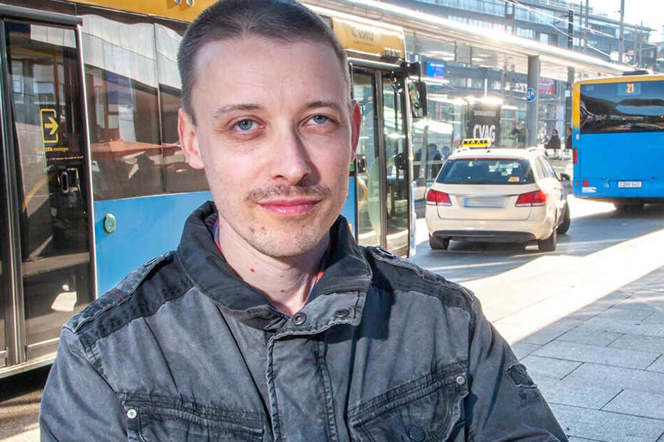 CVAG-Fahrgastsprecher Andy Olasz (40) nennt die aktuelle Situation "eine Katastrophe".