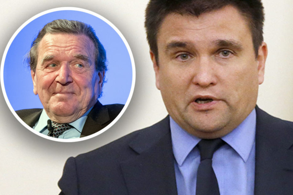 Pavlo Klimkin fordert Sanktionen gegen Altkanzler Gerhard Schröder.