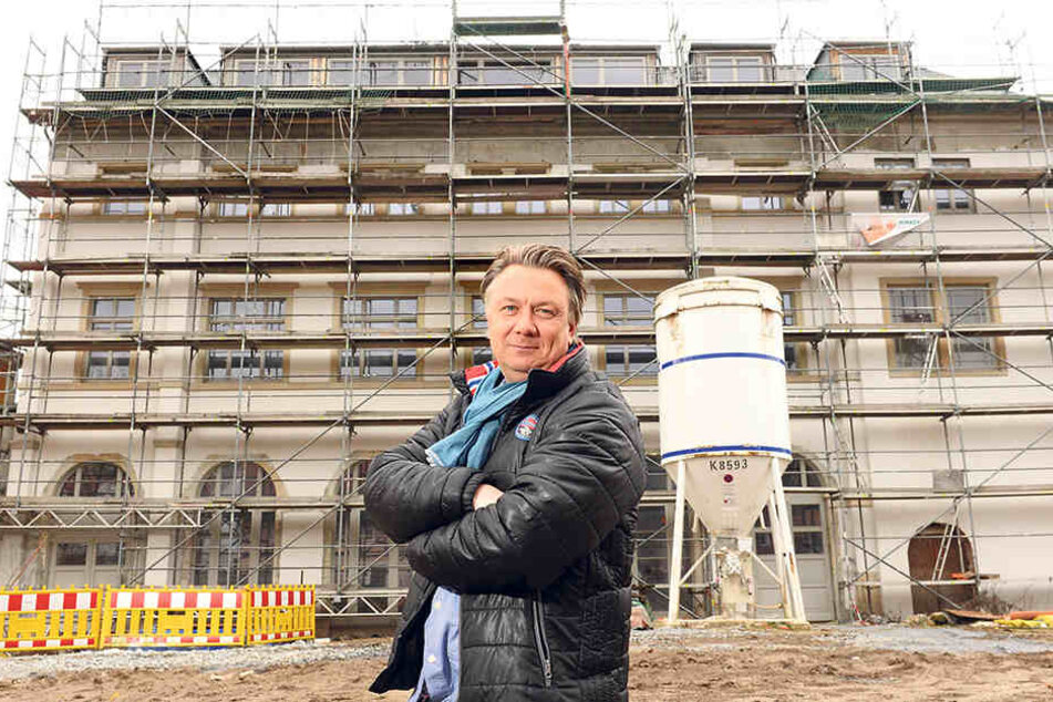 Wartet seit 12 Jahren auf sein Restaurant im Demnitz: Andreas Wünsche
(52).