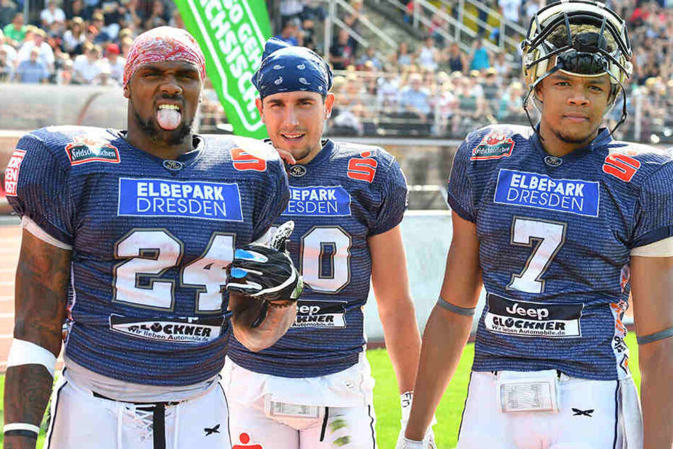 Die Mienen der Dresden-Monarchs-Spieler sagen alles.