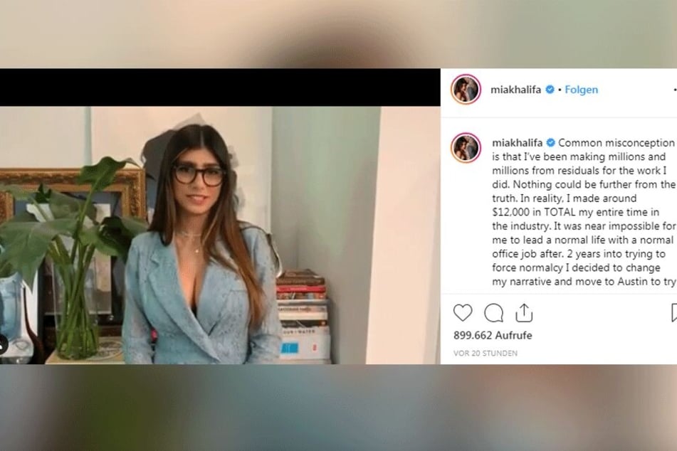 Hat Mia Khalifa während ihrer gesamten Porno-Karriere wirklich nur so wenig Geld verdient?