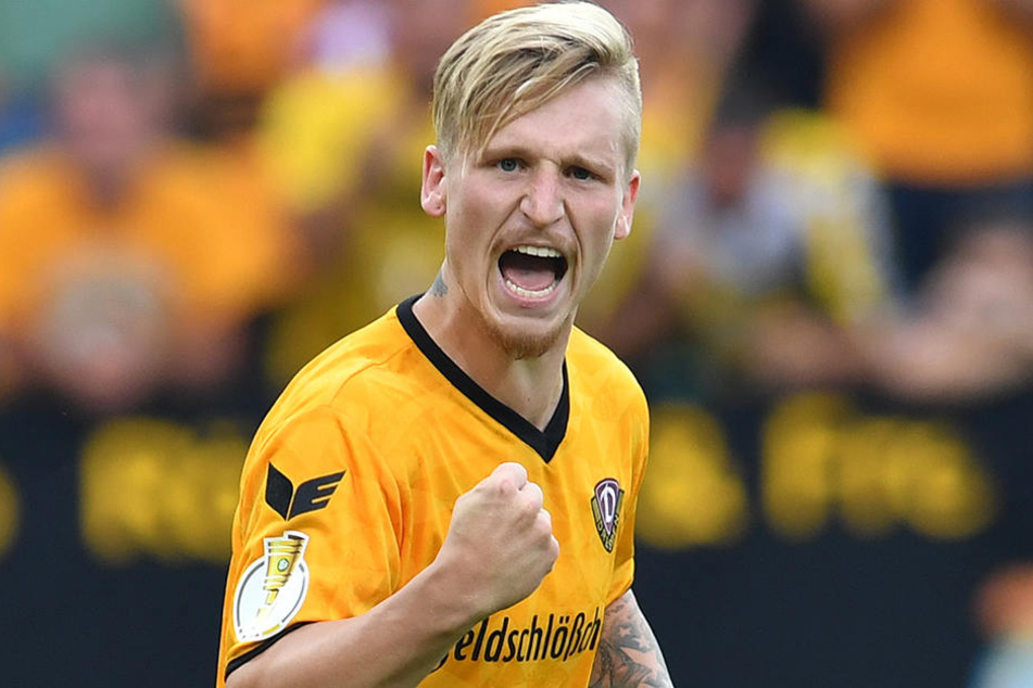 Marvin Stefaniak (21) ist nicht nur Leistungsträger, sondern auch Vize-Kapitän bei Dynamo.