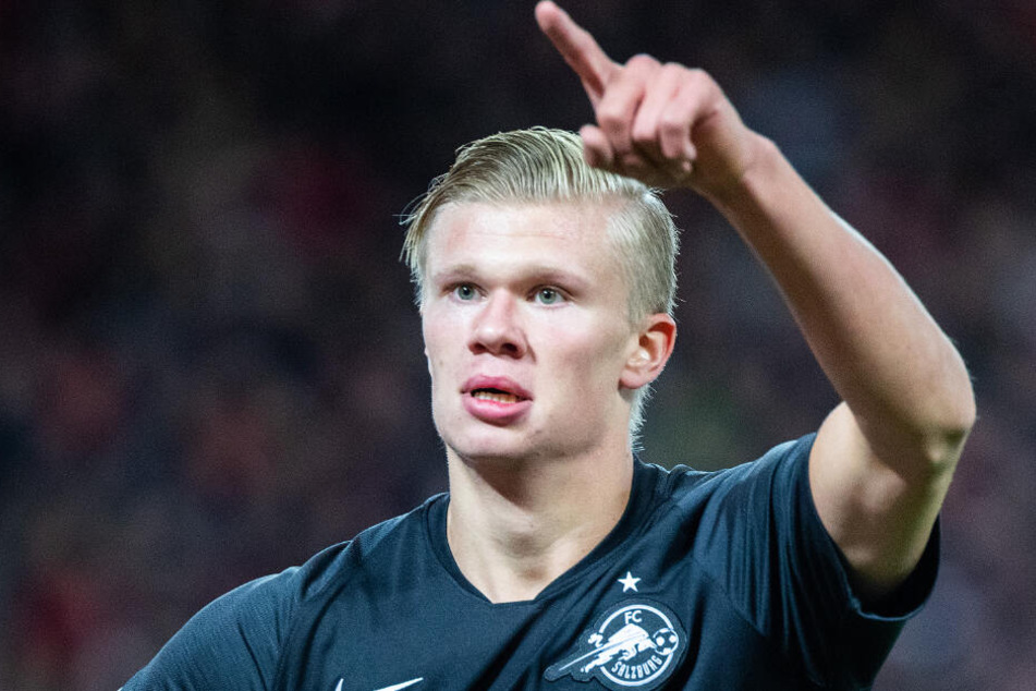 Erling Haaland (19) soll angeblich beim FC Bayern München auf dem Zettel stehen.