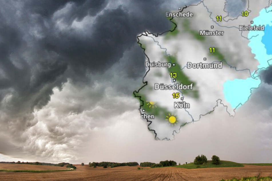 In den nächsten Tagen wird es gewitterig in NRW. (Symbolbild)