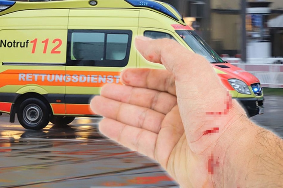 Bei einer Mutprobe n Plauen wurde ein 16-Jähriger verletzt. (Bildmontage)