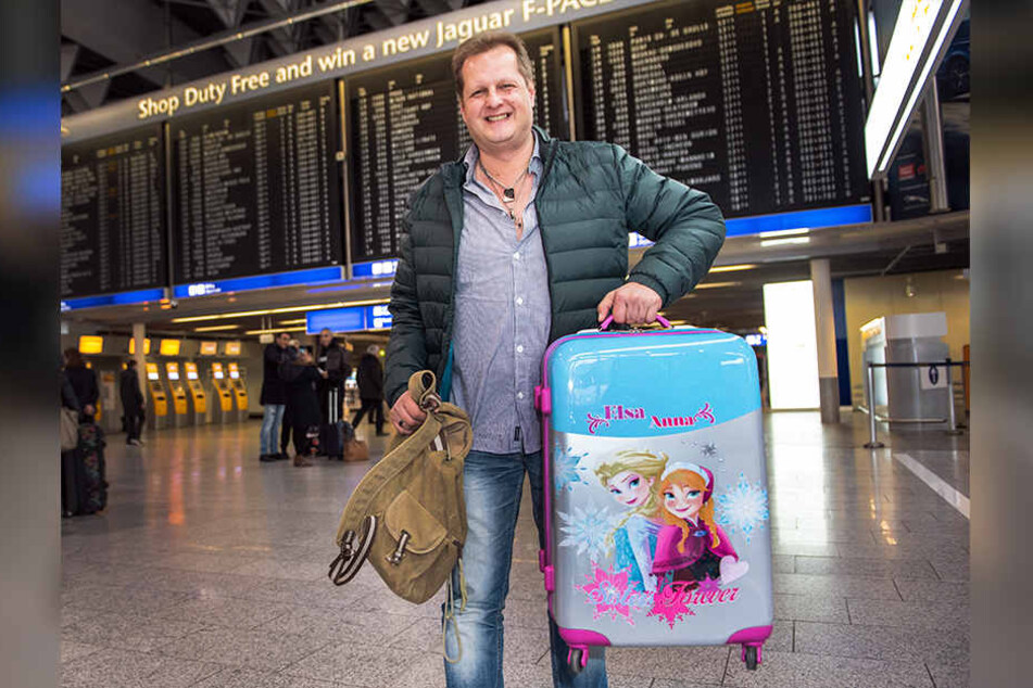 Im Januar reiste Jens mit dem Koffer seiner Kinder zum RTL-Dschungelcamp an.