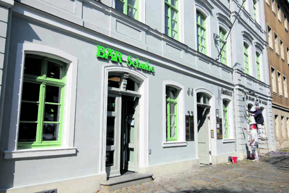 Dieses Schuhgeschäft knackten Einbrecher in der Königstraße.