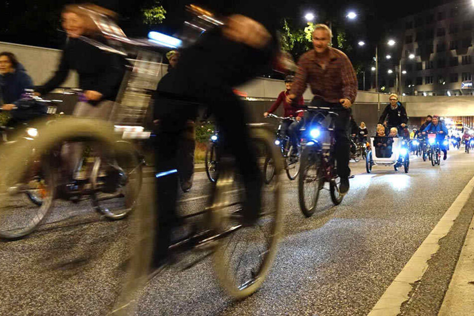 1100 Radler strampelten letztes Jahr durch die abgesperrte Innenstadt