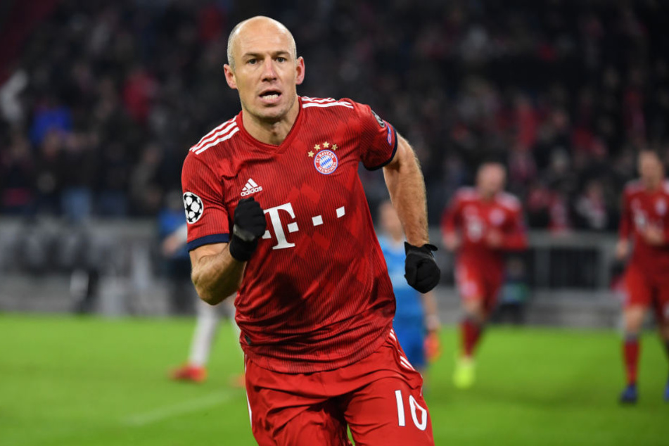 Arjen Robben hängt nach der Saison seine Fußballschuhe möglicherweise an den Nagel.