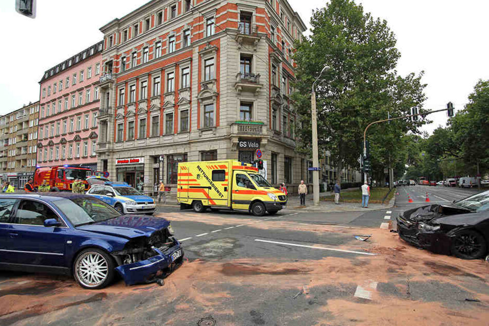 Teile des Fetscherplatz waren vorübergehend gesperrt.