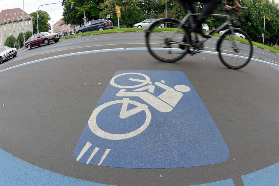 In Dresden sollen künftig Radschnellwege den Radverkehr beschleunigen.