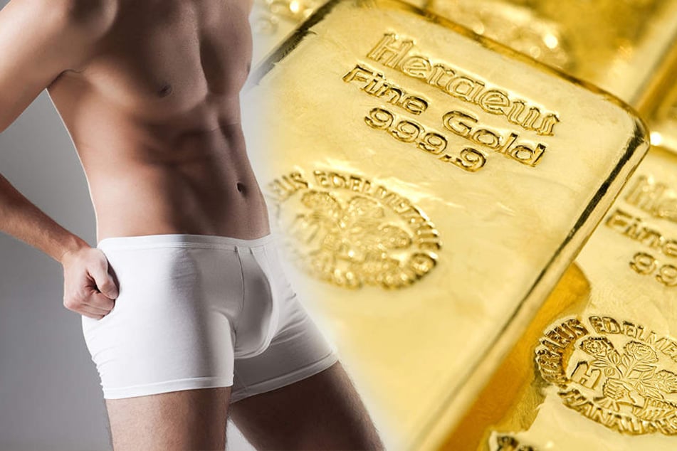 Der Mann schmuggelte auch Goldbarren in seinem Hinterteil. (Symbolbild)