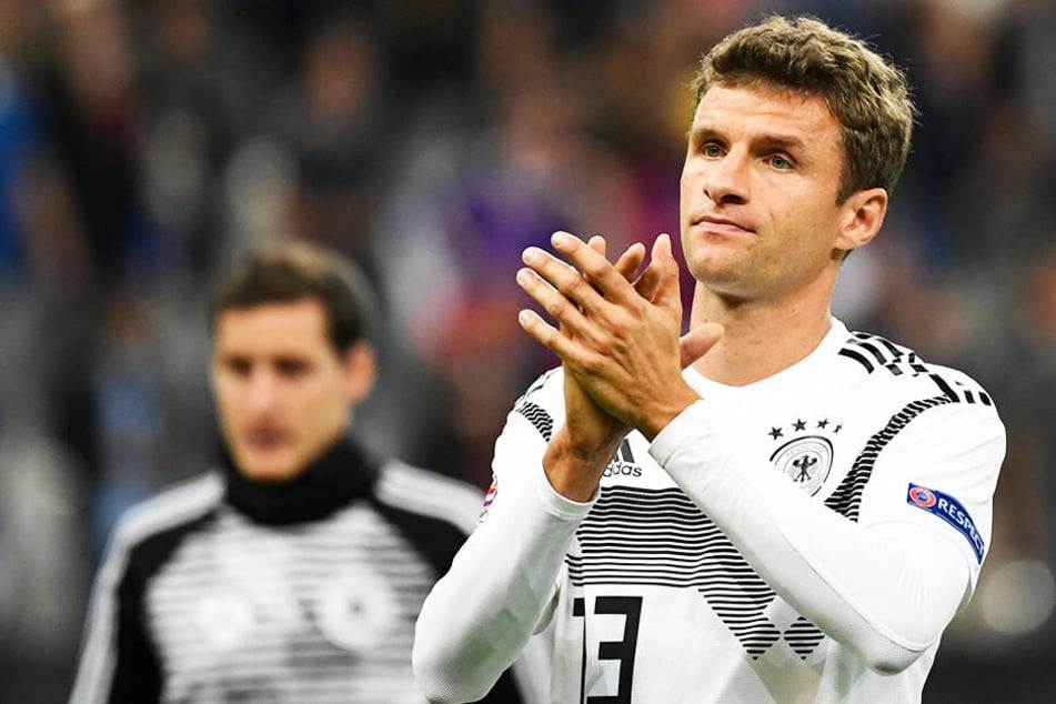 Nach neun Jahren und 100 Länderspielen im DFB-Dress ist für Thomas Müller bei der Nationalmannschaft Schluss.