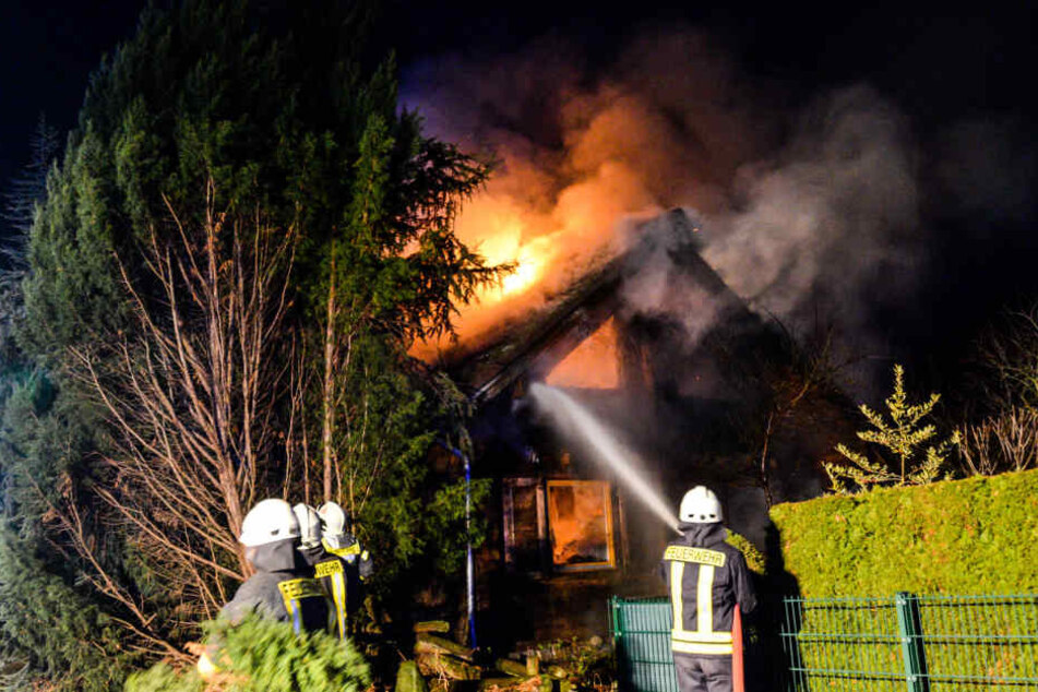 In diesem Feuer kam am Samstagmorgen ein Mann ums Leben.