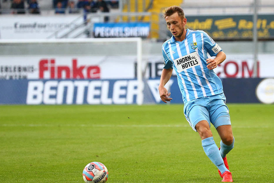 Jan Koch hat sich in die erste Chemnitzer Elf gespielt.