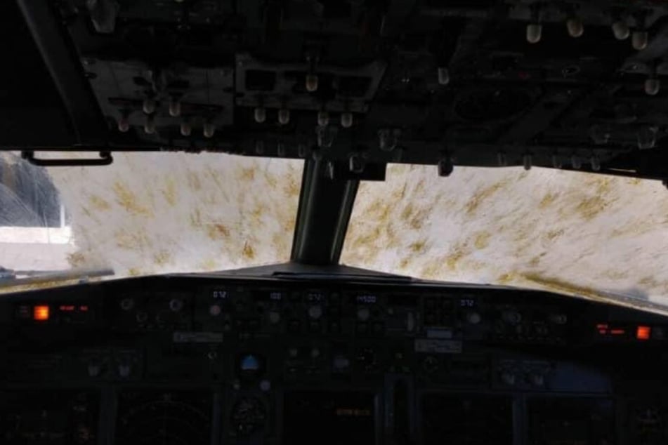 Der Blick aus dem Cockpit war "suboptimal".