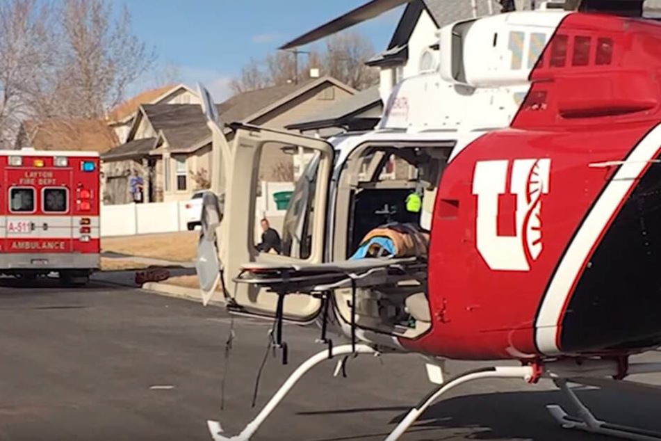 Der Junge (4) wurde mit einem Rettungshubschrauber in ein Krankenhaus gebracht.